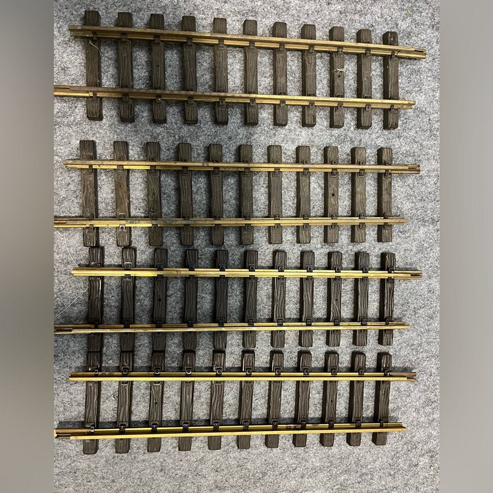 Lehman LGB 4 Piece 1990 1000 G Scale Brass Track